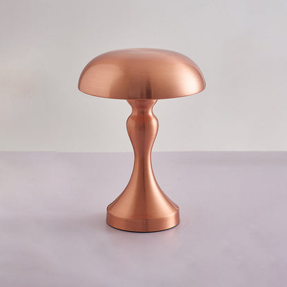 Modern Art Deco Mushroom Acrylic Iron LED Table Lamp For Bedroom