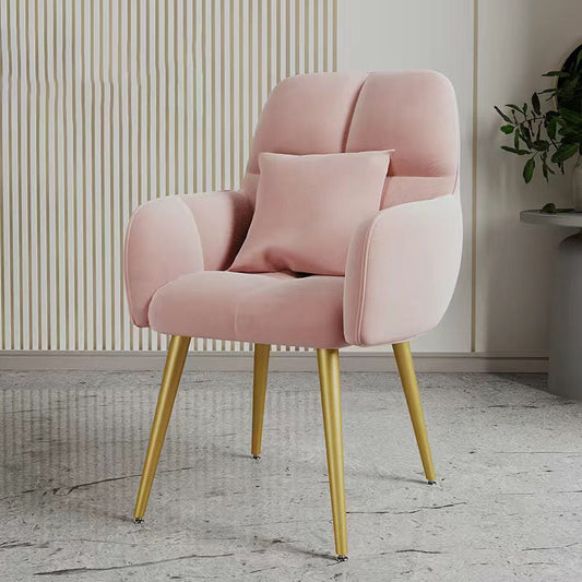 Modern Minimalist Sponge Square Vanity Stool Backrest For Bedroom