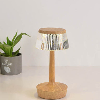 Creative Crystal Mushroom LED Night Light Table Lamp