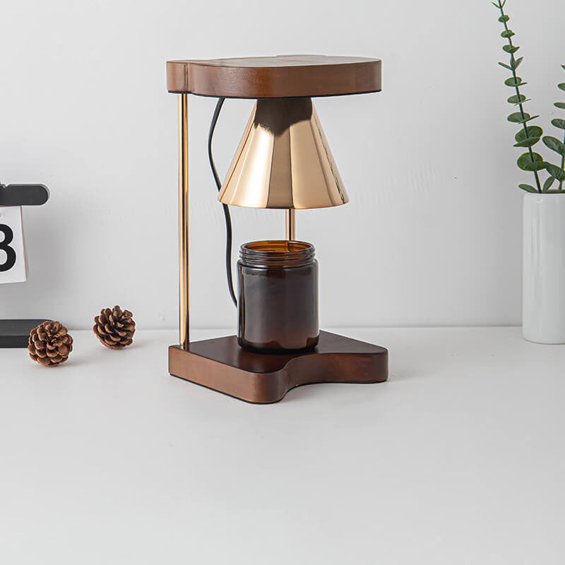 Modern Atmosphere Cone Iron Aromatherapy 1-Light Melting Wax Table Lamp