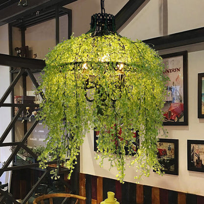Creative Plant Vine Decorative 3-Light Chandelier