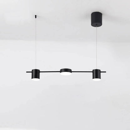 Modern Minimalist Line Round Spotlight LED Island Light Chandelier