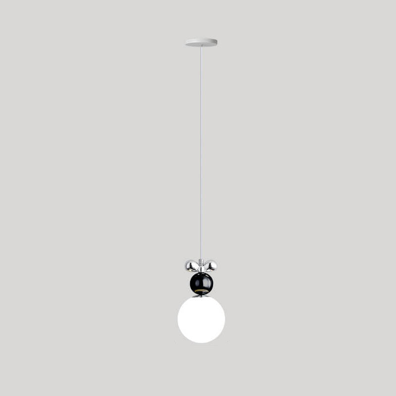 Modern Minimalist Hardware Design Sphere 1-light Pendant Light