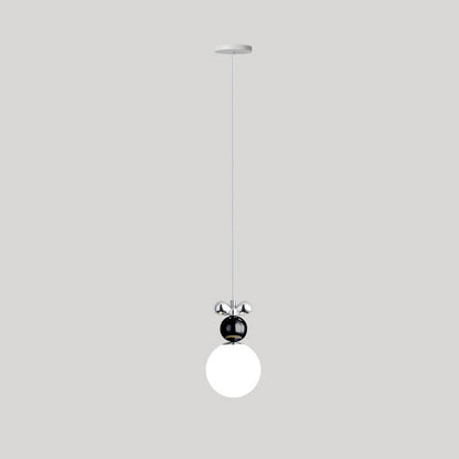 Modern Minimalist Hardware Design Sphere 1-light Pendant Light