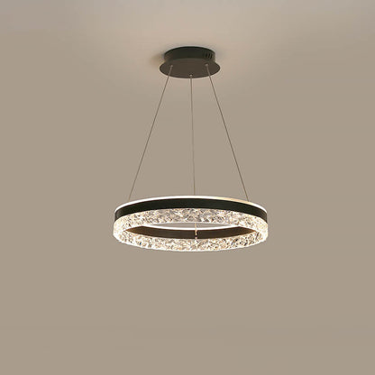 Modern Minimalist Ring Hollow Design LED Chandelier