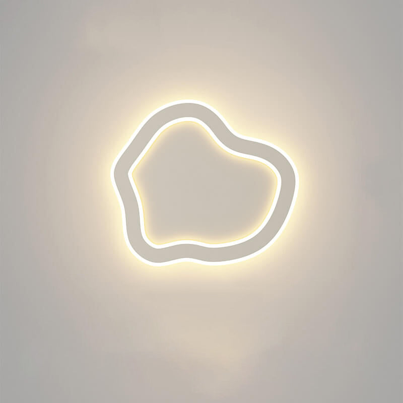 مصباح حائط LED بتصميم إبداعي عصري مصنوع من الحديد والأكريليك 