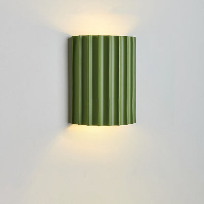 Contemporary Nordic Resin Tiles 2-Light Wall Sconce Lamp For Bedroom