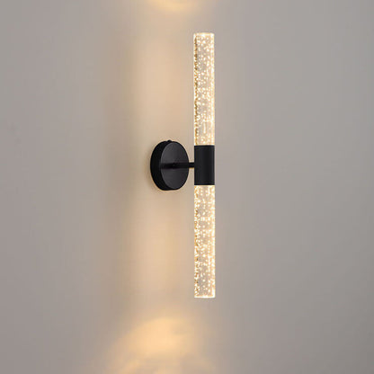 مصباح حائط LED طويل من الأكريليك بتصميم فقاعات إبداعي من نورديك 
