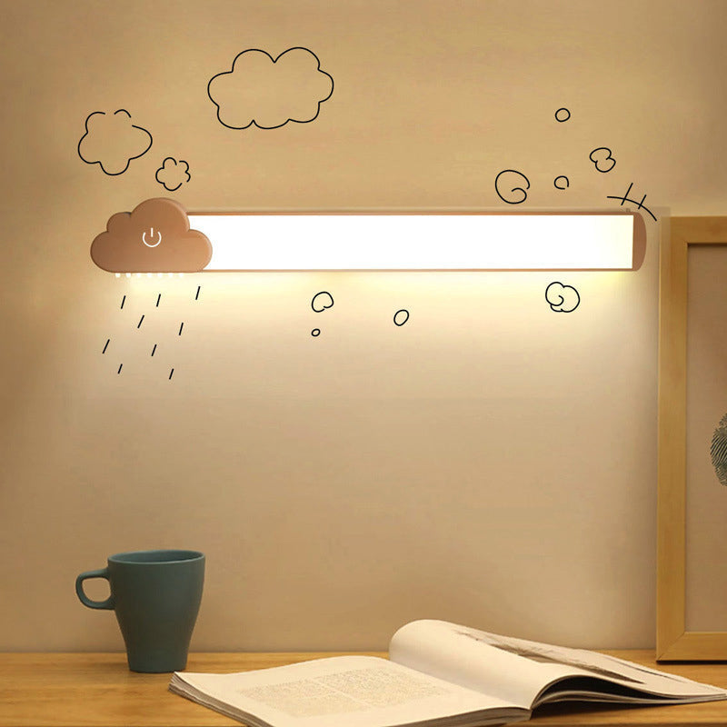 Simple Tube Light Rechargeable LED Eye Protection Wall Sconce Lamp