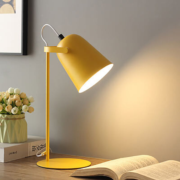Nordic Macaroon Column Shade 1-Light Table Lamp