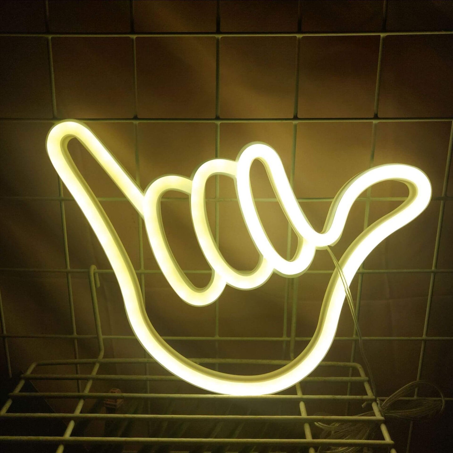Neon Finger Shape LED Atmosphere Decorative Neon Lights