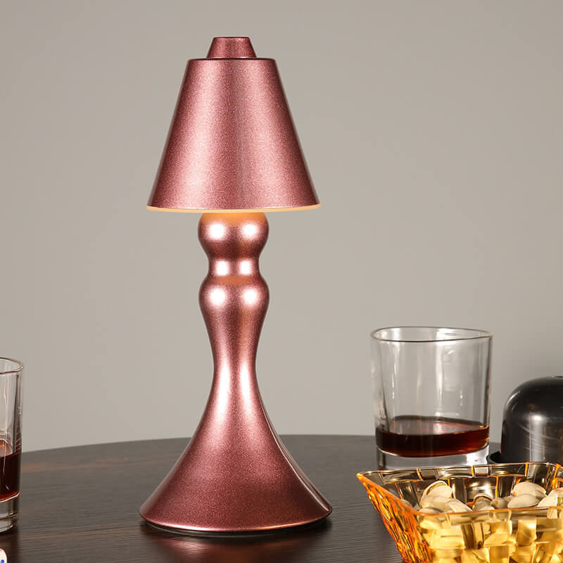 Modern Metal Rechargeable LED Table Lamp