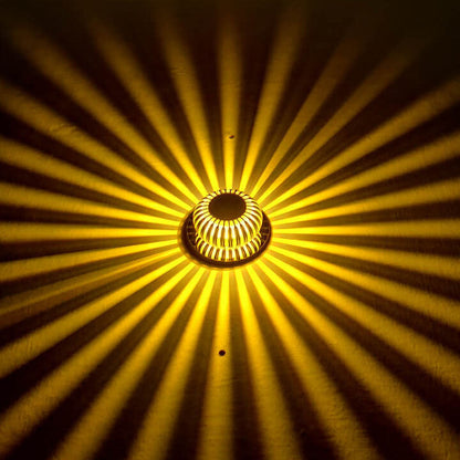 Modern Round Bird's nest Aluminum Colorful LED Wall Sconce Lamp