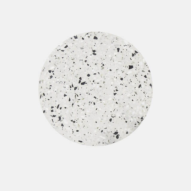 European Modern Round Textured Marble LED Wall Sconce Lamp