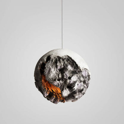 Industrial Style Creative Foam Planet 1-Light Pendant Light