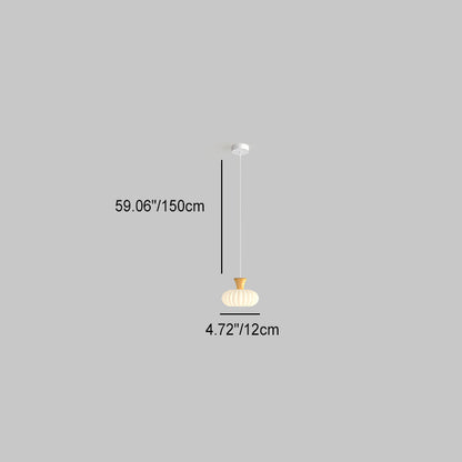 Contemporary Scandinavian Log Glass 1/3 Light Island Light Chandelier For Dining Room