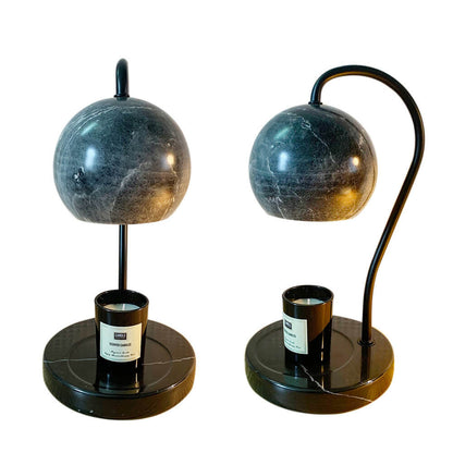 Japanese Style Creative Glass Spherical 1-Light Melting Wax Table Lamp