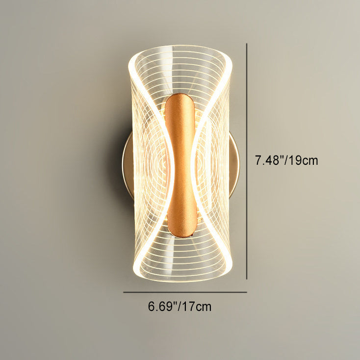 Contemporary Luxury Hardware Acrylic Butterfly LED Wall Sconce Lamp For Bedroom