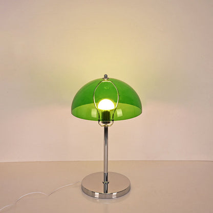Nordic Vintage Clear Dome Acrylic LED USB Table Lamp
