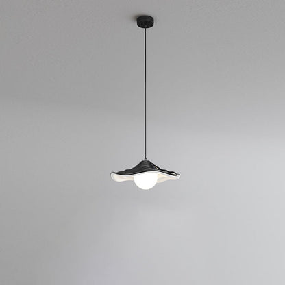Nordic Creative Iron PE Lotus Leaf LED Pendant Light
