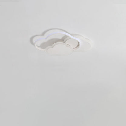 Creative Cartoon Acrylic Cloud Design LED Flush Mount Ceiling Light