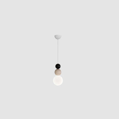 Modern Creative Iron Gourd String Shape 1-Light Pendant Light For Bedroom