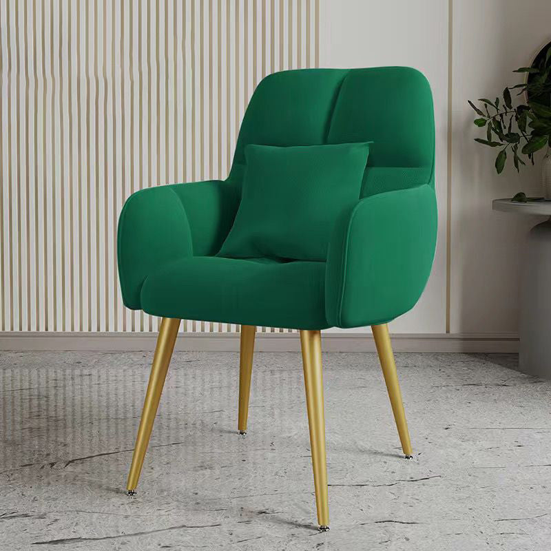 Modern Minimalist Sponge Square Vanity Stool Backrest For Bedroom