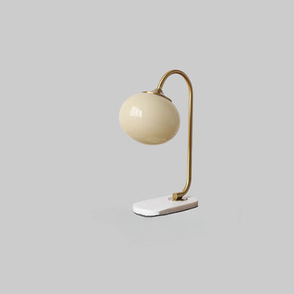Nordic Minimalist Nostalgic Glass Sphere 1-Light Table Lamp