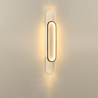 Creative Luxury Ring Acrylic Aluminum LED Wall Sconce Lamp