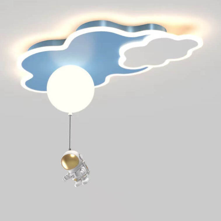 Modern Creative Simple Acrylic Cartoon Starry Sky LED Flush Mount Ceiling Light