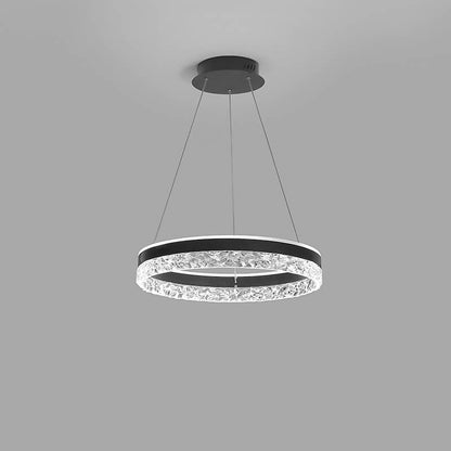 Modern Minimalist Ring Hollow Design LED Chandelier
