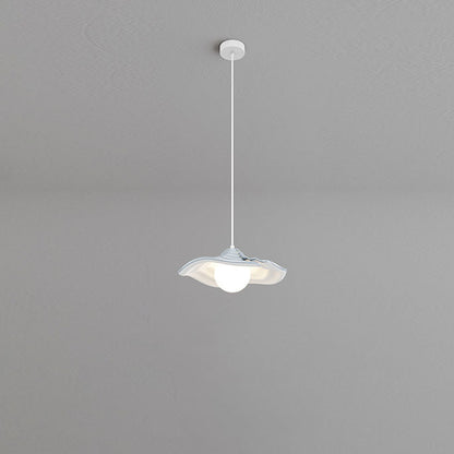 Nordic Creative Iron PE Lotus Leaf LED Pendant Light