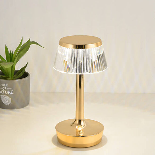 Creative Crystal Mushroom LED Night Light Table Lamp