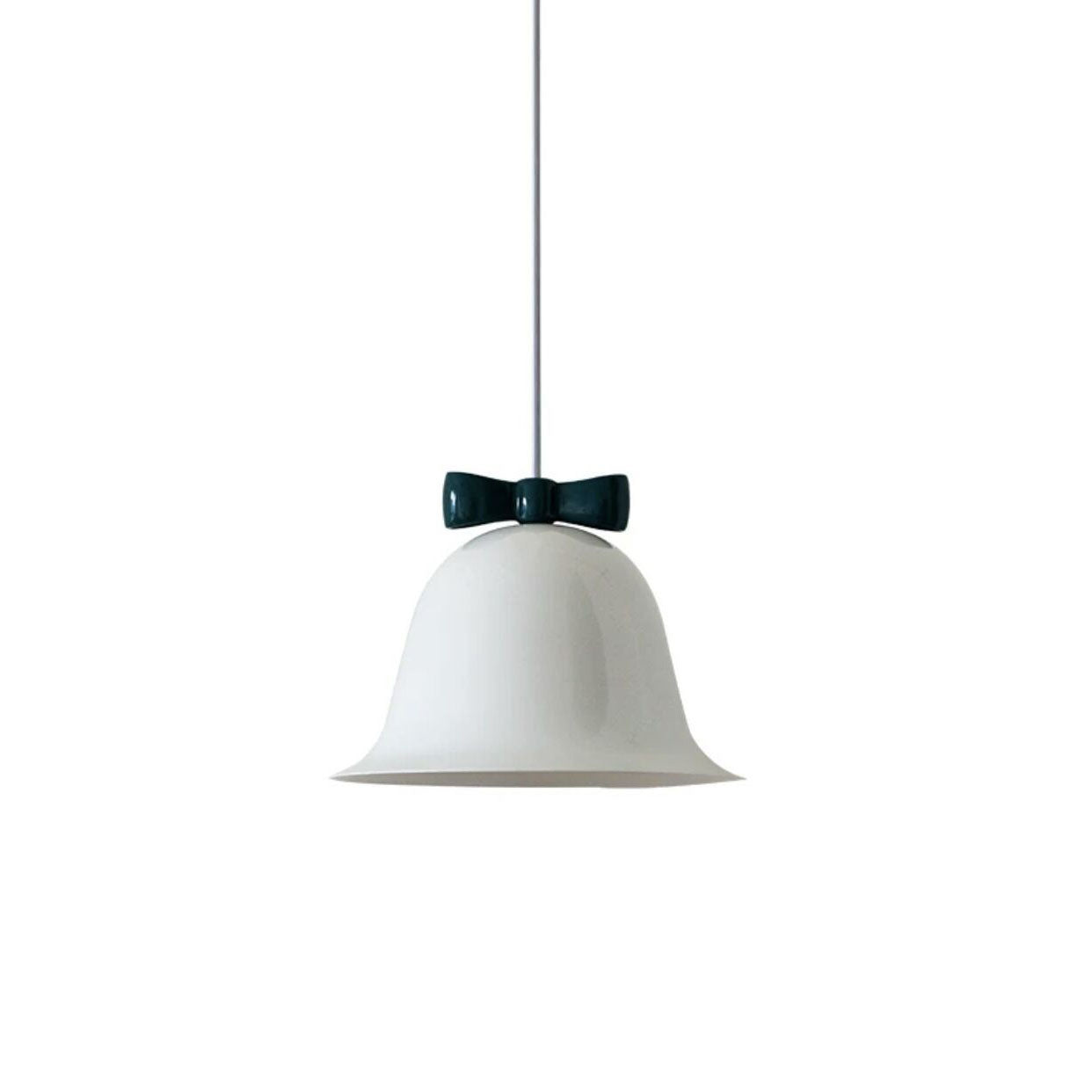 Modern Minimalist Bow Bells Iron 1-Light Pendant Light For Bedroom