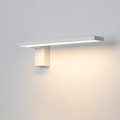 مصباح حائط LED مستطيل الشكل مصنوع من الحديد والأكريليك بتصميم عصري بسيط 