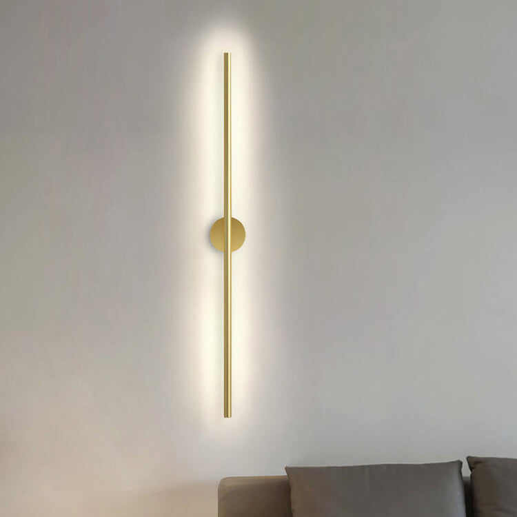 Modern Light Luxury Aluminum Long Strip Antler Shape LED Wall Sconce Lamp