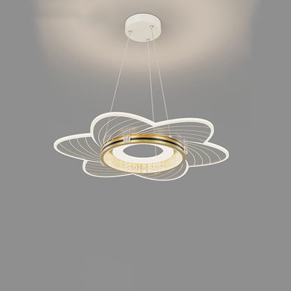 مصباح LED معلّق بتصميم دوامة من الأكريليك الكريستالي الفاخر المعاصر لغرفة النوم 