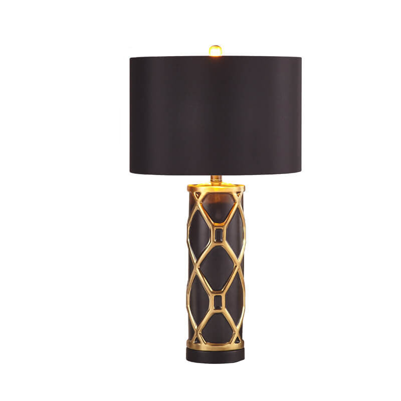 Nordic Light Luxury Ceramic 1-Light Table Lamp