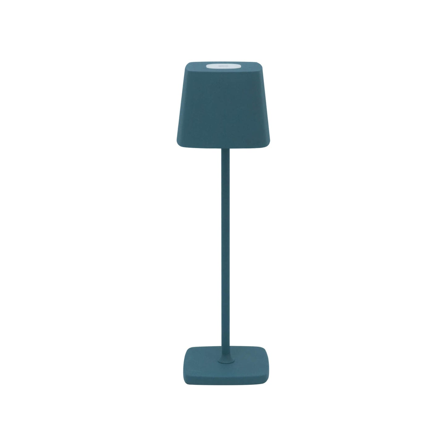Modern Minimalist Square Solid Color Aluminum USB Rechargeable LED Night Light Table Lamp