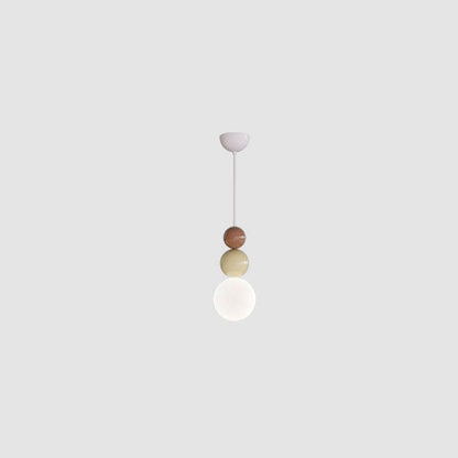 Modern Creative Iron Gourd String Shape 1-Light Pendant Light For Bedroom
