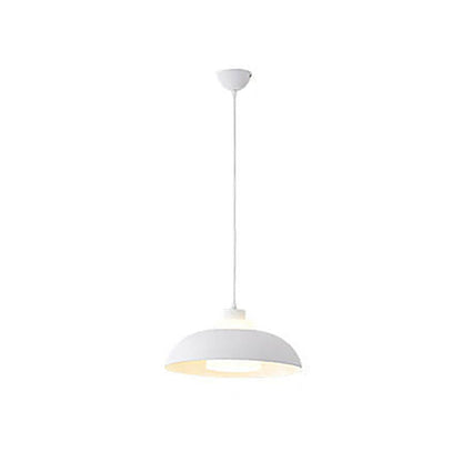 Modern Solid Color Macaron Acrylic Aluminum 1-Light Pendant Light