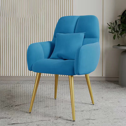 Modern Minimalist Sponge Square Vanity Stool Backrest For Bedroom