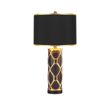 Nordic Light Luxury Ceramic 1-Light Table Lamp