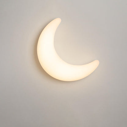 مصباح حائط LED بتصميم قمري حديث ومبتكر من الأكريليك