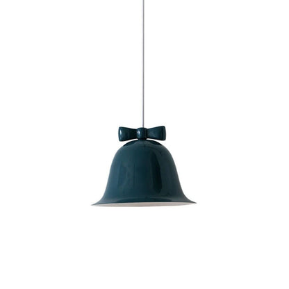 Modern Minimalist Bow Bells Iron 1-Light Pendant Light For Bedroom
