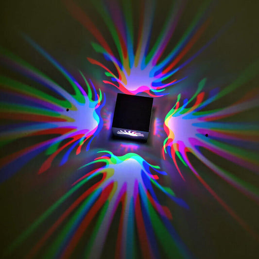 مصباح حائط زخرفي LED على شكل ذيل فينيكس من الألومنيوم من Creative Square 