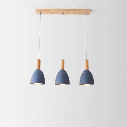 Nordic Minimalist Macaron Solid Color 1/3-Light Chandelier