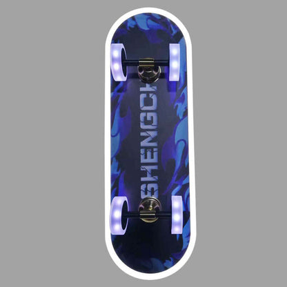 Creative Cartoon Skateboard Acrylic LED Kids Flush Mount Ceiling Light