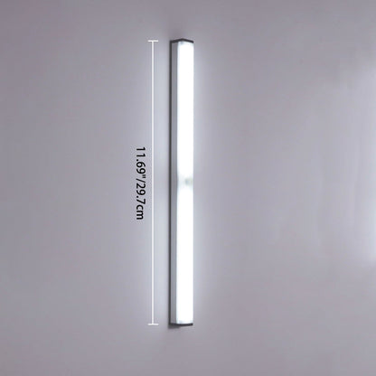 Modern Simplicity Long Cylinder Aluminum Acrylic LED Wall Sconce Lamp For Living Room
