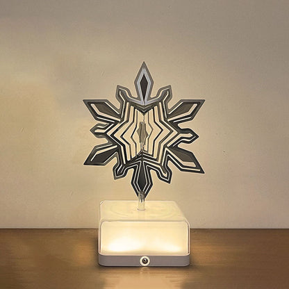 Modern Art Deco Stainless Steel ABS Cubic Base Multishape Rechargeable USB LED Table Lamp Night Light For Bedside